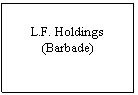 Zone de Texte: L.F. Holdings
(Barbade)
